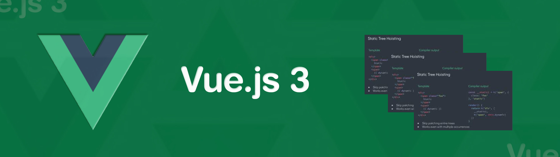 What are the new features in Vue.js 3?