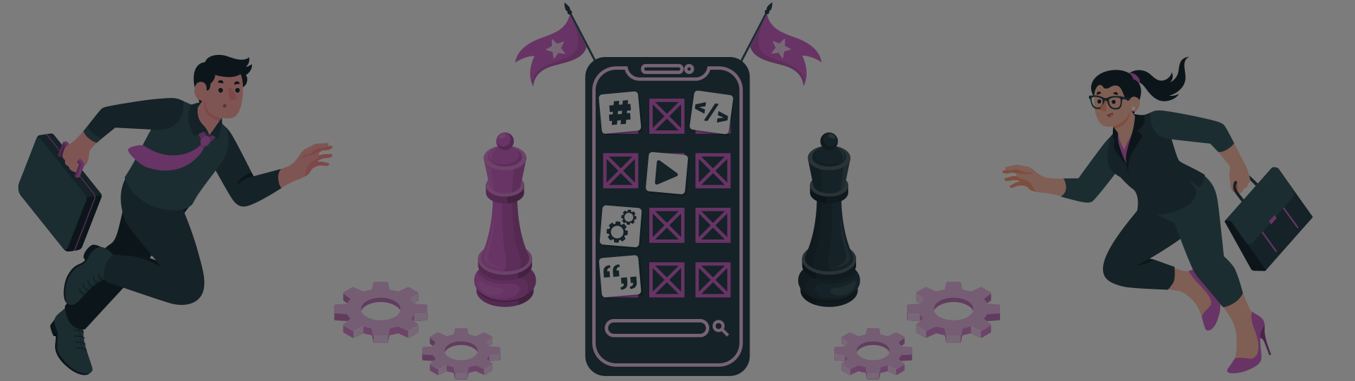 What are the best ways to beat your competitors in the mobile app development industry? 