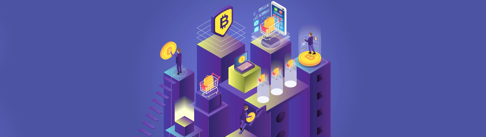 The application of blockchain technology in retail industry